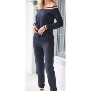 Venus Jumpsuit | Red White and Blue | Size M